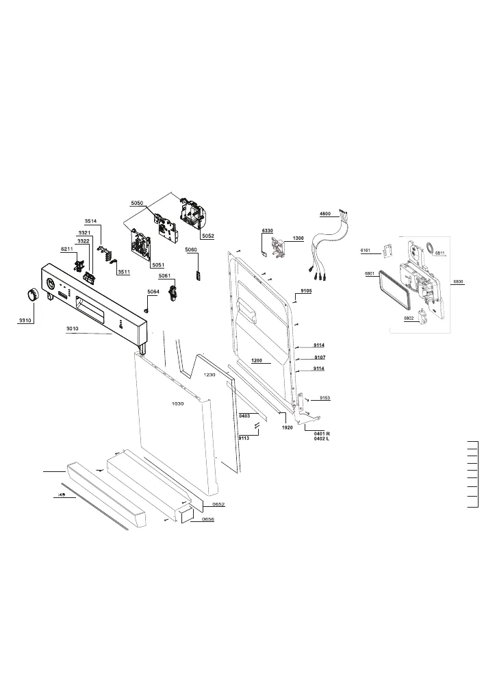 Vue éclatée BEKO LVP62W1 7633857353
