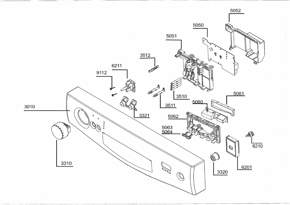 Vue éclatée BEKO LV5655S 7601687342