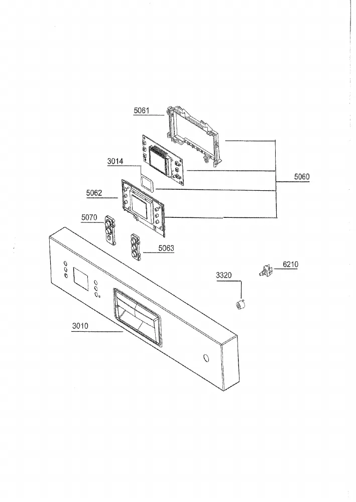 Vue éclatée BEKO DSN6835B 7695537342