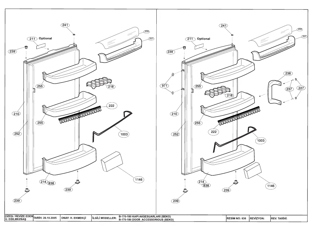 Vue éclatée BEKO TSE1260F 7214347614