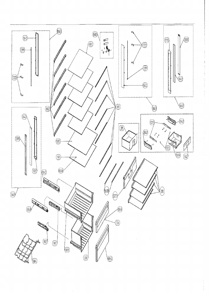 Vue éclatée BEKO RSNE415E21W 7284846919