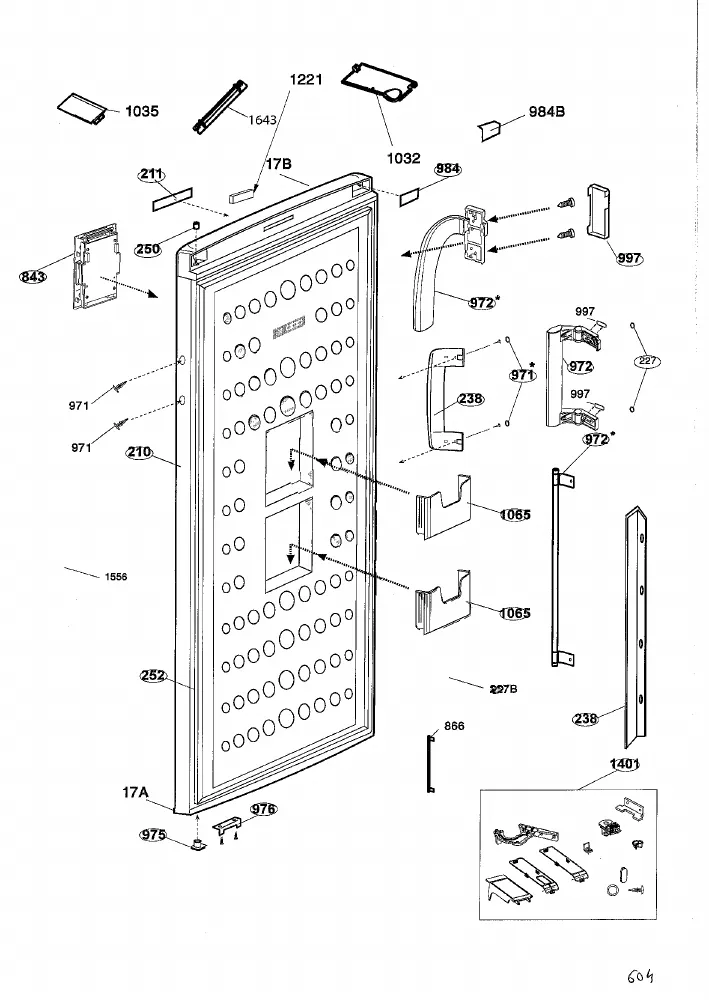 Vue éclatée BEKO FN121420 7254048716