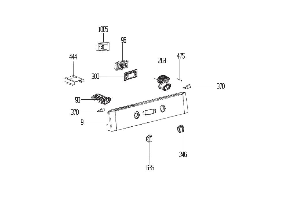 Vue éclatée BEKO CSE69300GA 7752087606