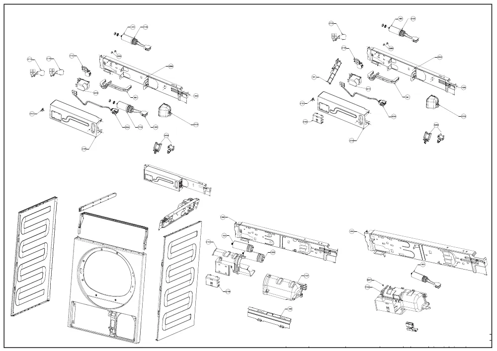 Vue éclatée BEKO DM7512GA0WW 7188301650