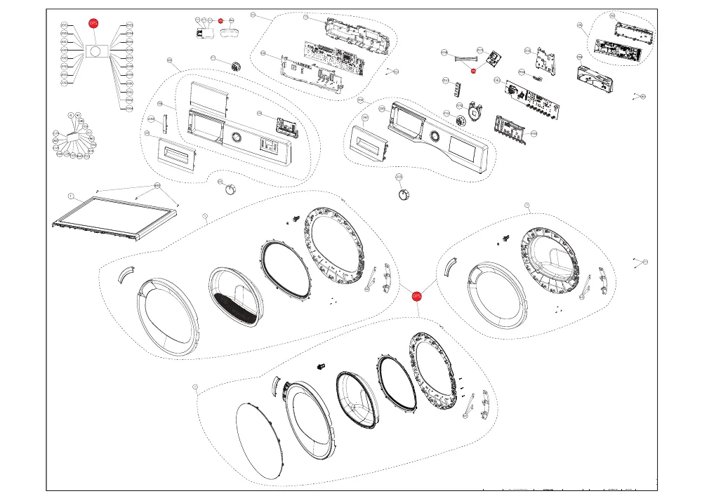 Vue éclatée BEKO SLP84W2 7188235420