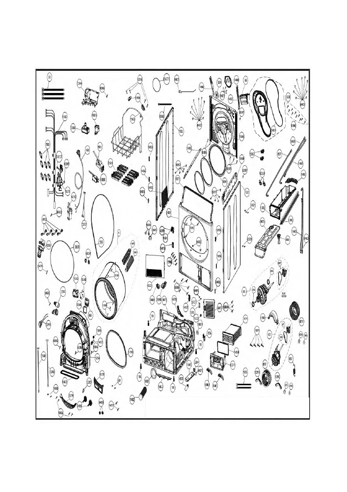 Vue éclatée BEKO DDB7101PA0W 7184681220