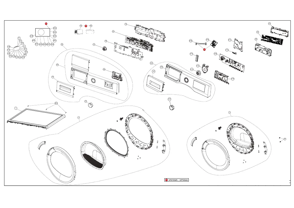 Vue éclatée BEKO DSBU8312GA0WW 7188234660