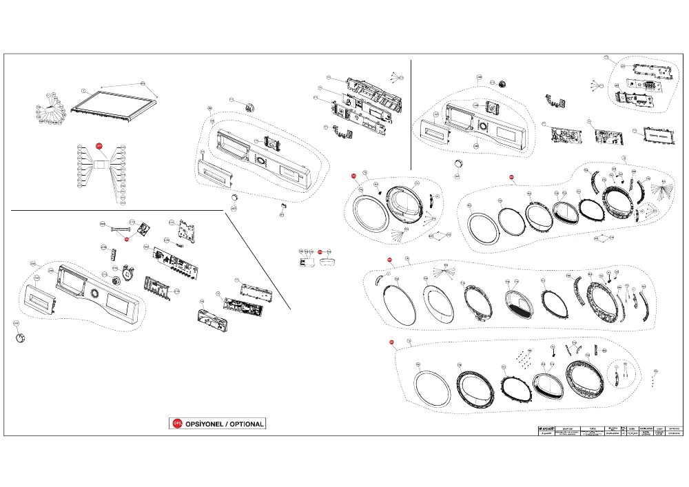 Vue éclatée BEKO DPY8506GX 7188286860