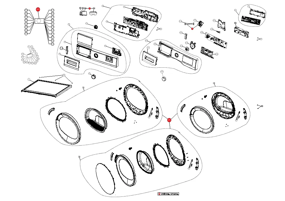 Vue éclatée BEKO DS8513PA2W 7188301680