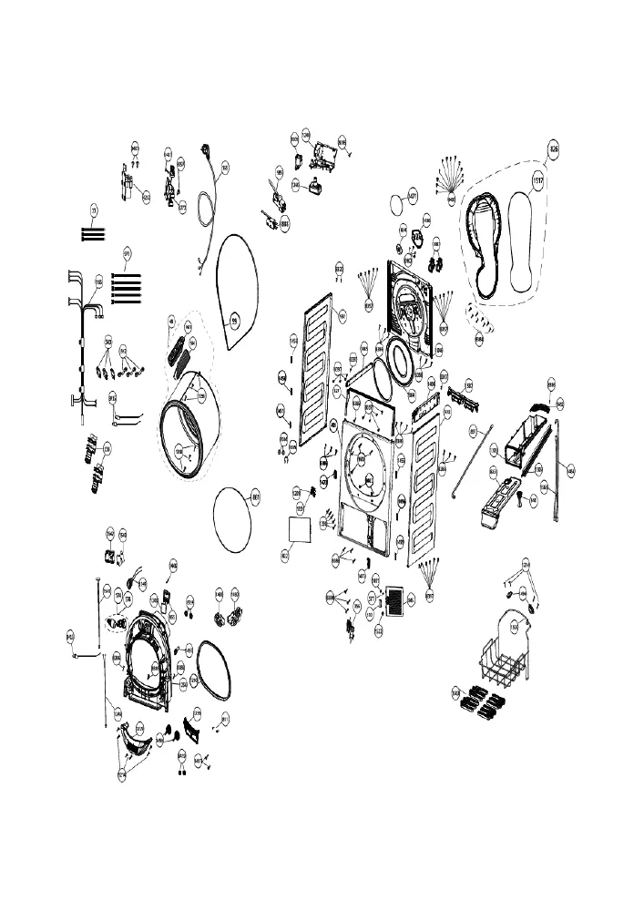 Vue éclatée BEKO DS7433PA0W 7188234010