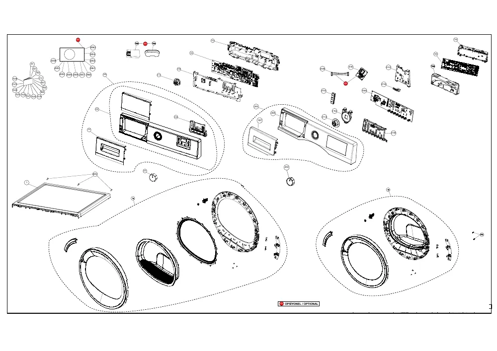 Vue éclatée BEKO DBBU8112GA0WS 7182483120