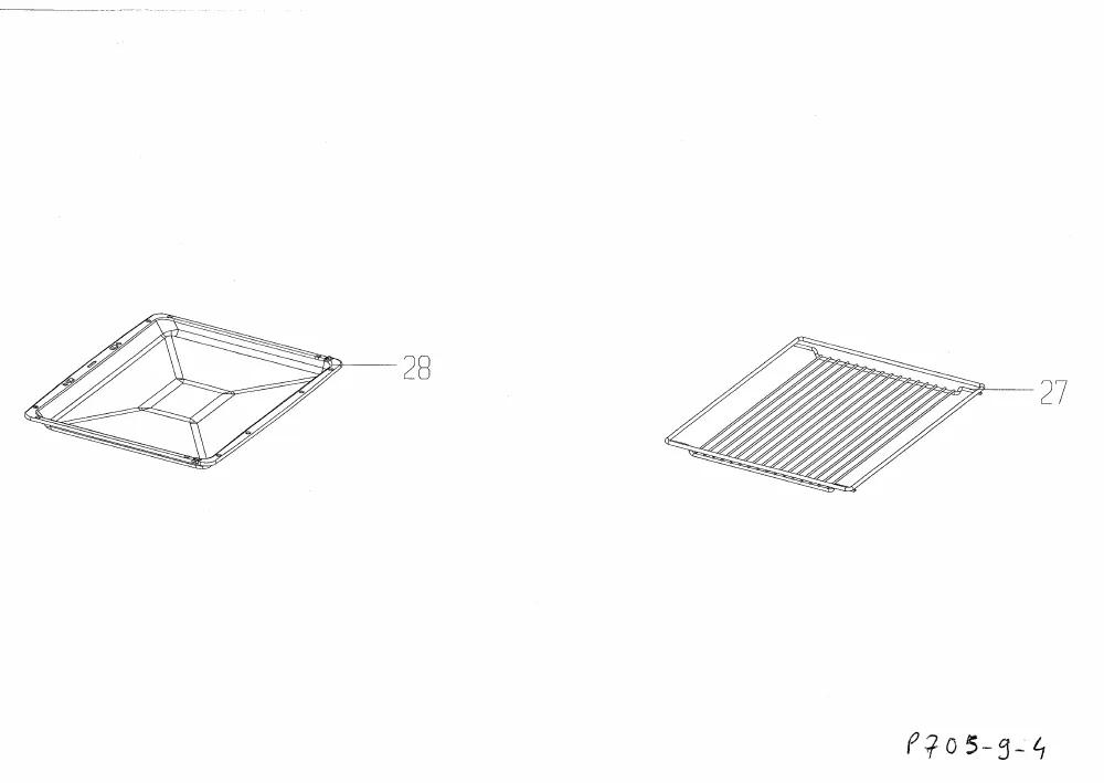 Vue éclatée BEKO OIE39601X 7768287605