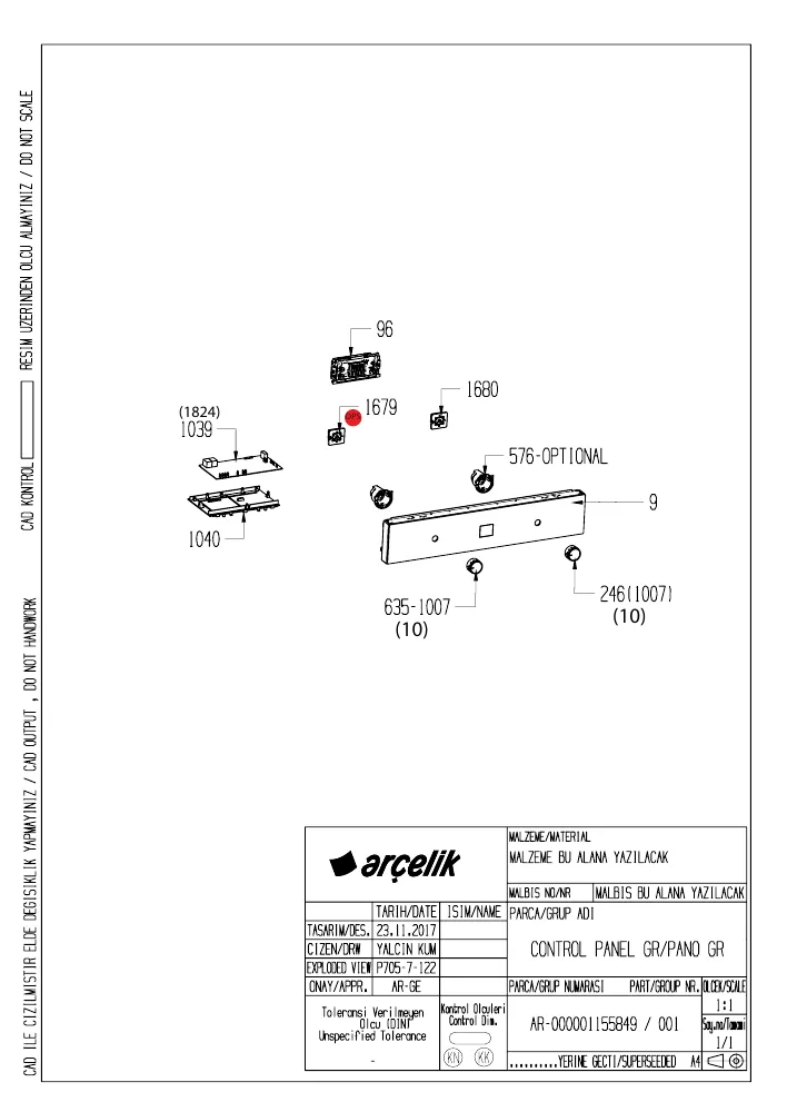 Vue éclatée BEKO BBIM18301XFPE 7757883877