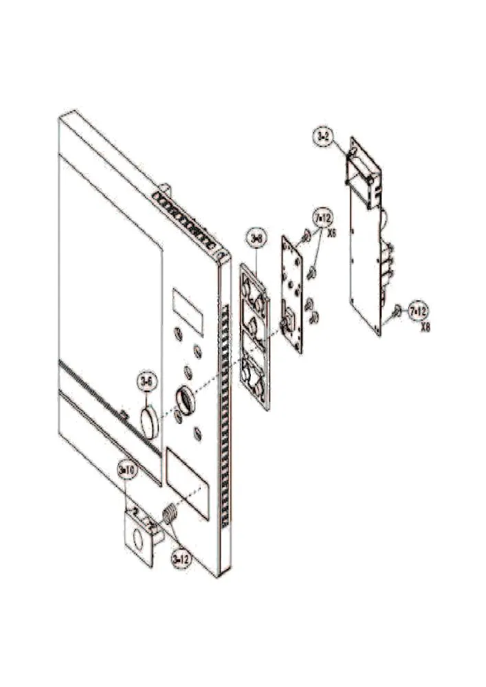 Vue éclatée AEG MC2664E-W MC2664E.W MC2664EW 94760854501