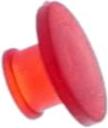 CACHE Plaque VOYANT ROUGE