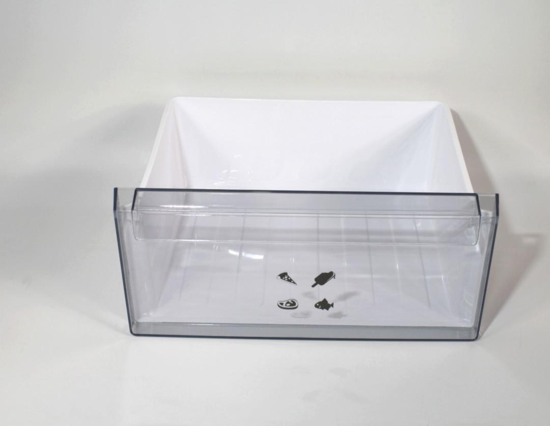 TIROIR Froid Congélateur Supérieur Blanc FACADE TRANSPARENT GRIS 445*210*354 FN2-45/C.00.08-03